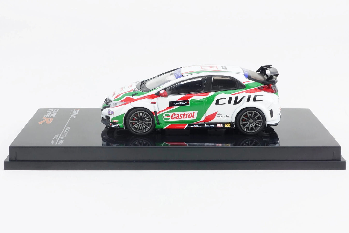 Tarmac Honda Civic Type R FK2 WTCC Livery White Branding