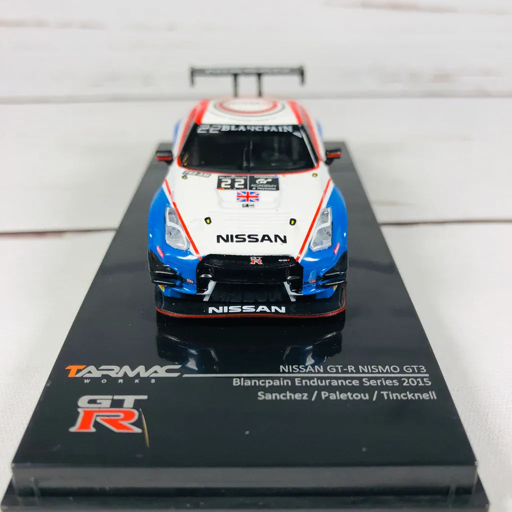 Tarmac Nissan Nismo GT3 Blancpain 2015 White, Red Blancpain Endurance Series