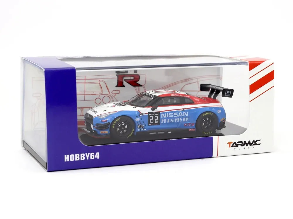 Tarmac Nissan Nismo GT3 Blancpain 2015 White, Red Blancpain Endurance Series