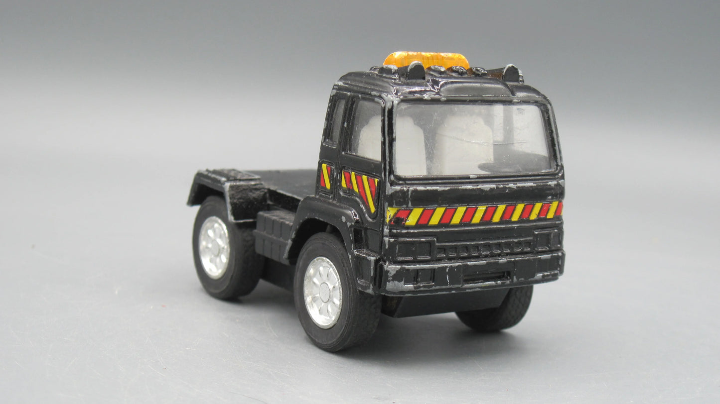 Powerful Semi Truck Black