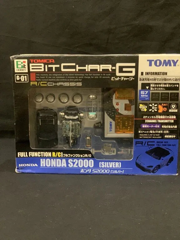 Tomica - Tomy - Takara Tomy Honda S 2000 Black Remote Control Assembly Set