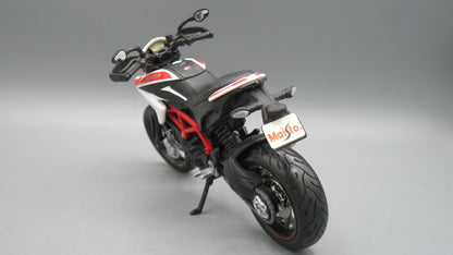 Maisto   Ducati hypermotard  White + Black
