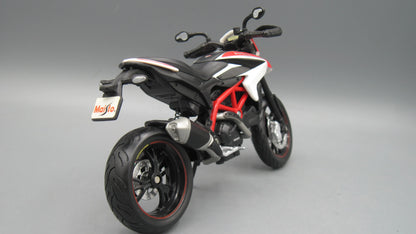 Maisto   Ducati hypermotard  White + Black