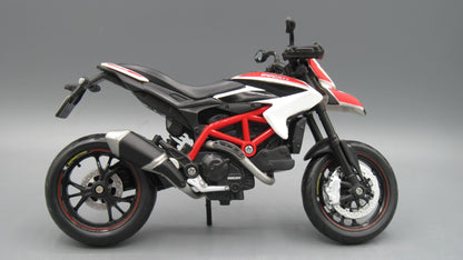 Maisto   Ducati hypermotard  White + Black