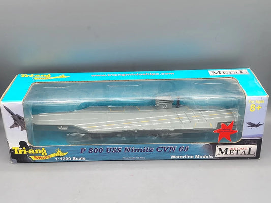 Tri-ang   Waterline  US Navy's USS Nimitz (CVN-68) nuclear-powered aircraft carrier  Grey
