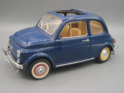 Bburago   Fiat 500  Blue