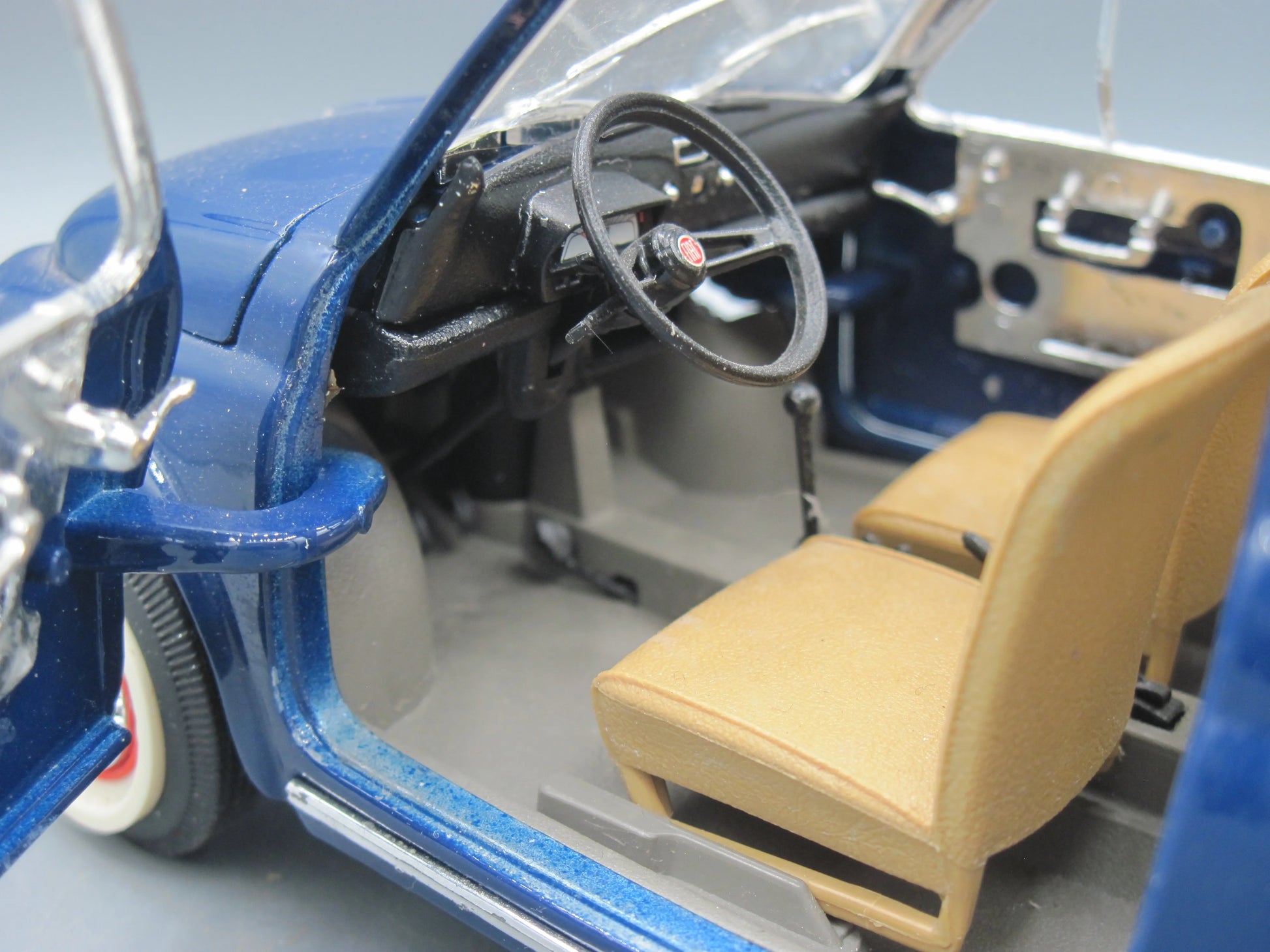 Bburago   Fiat 500  Blue