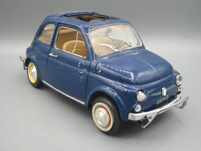 Bburago   Fiat 500  Blue
