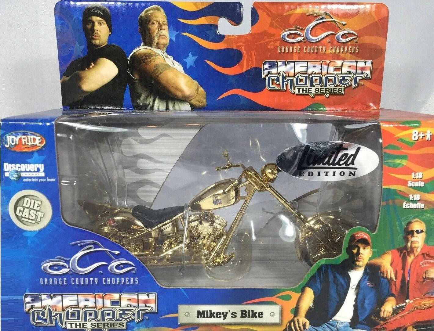 Joy Ride   Orange County Choppers Miky's Bike  Golden