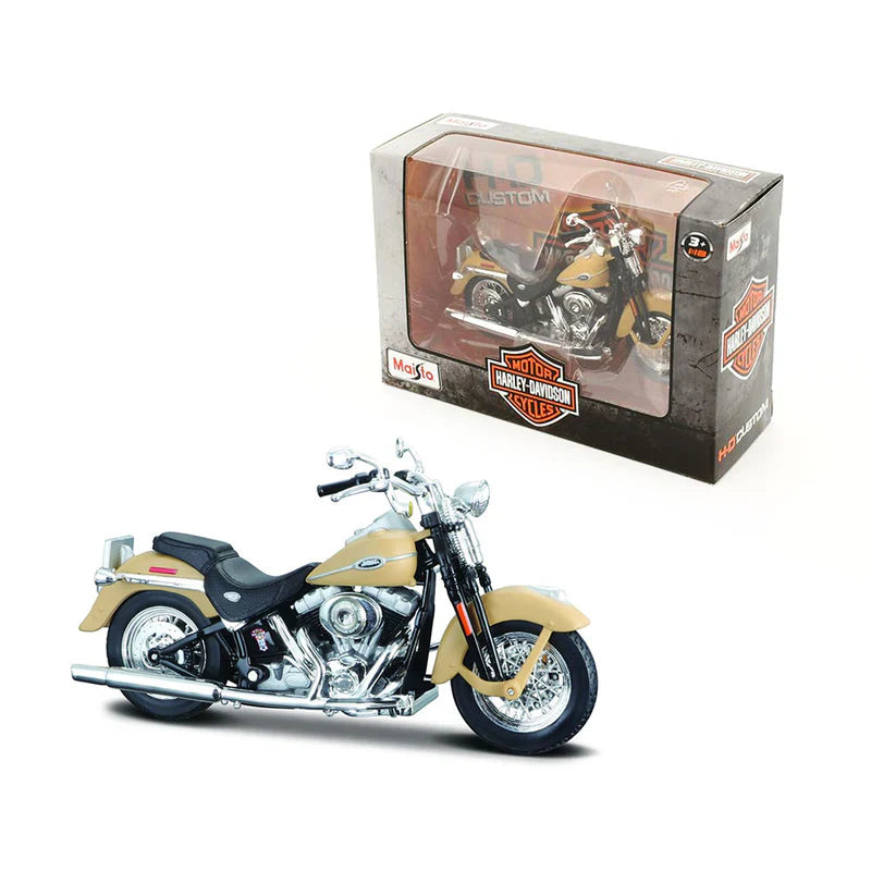 Maisto   Harley-Davidson FlSTCI Softail Springer Classic 2005 Beige H-D Custom