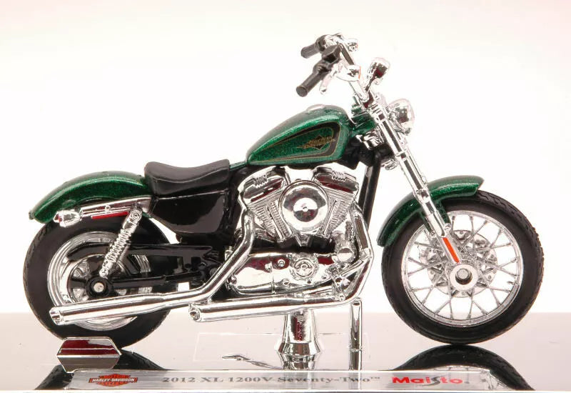 Maisto   Harley-Davidson XL 1200V Seventy-Two 2012 Green
