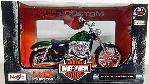 Maisto   Harley-Davidson XL 1200V Seventy-Two 2012 Green