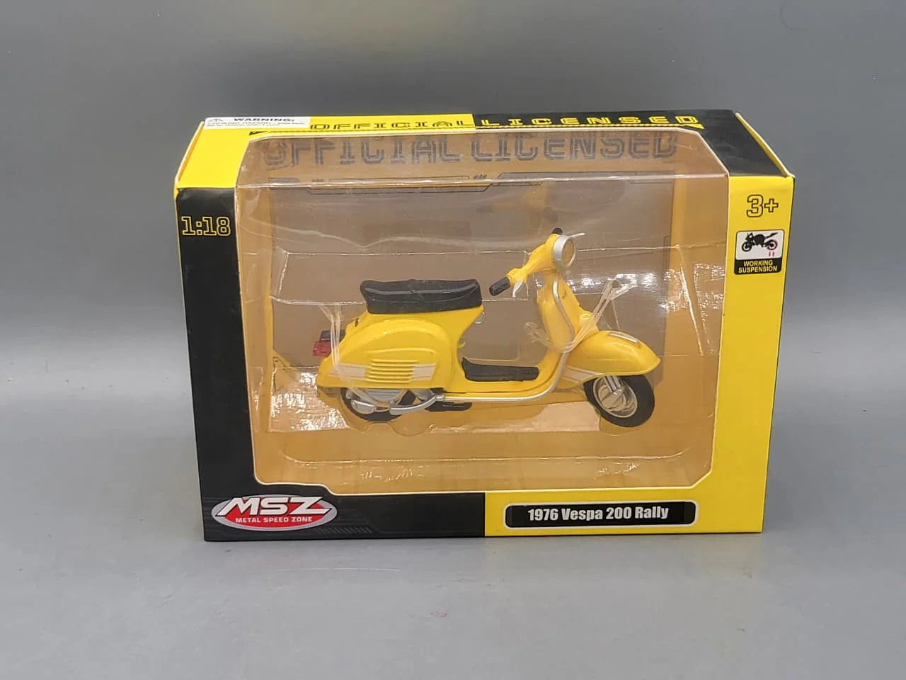 MSZ   Vespa 200 Rally 1976 Yellow