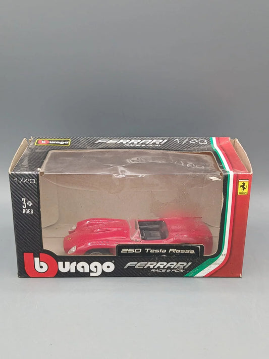 Bburago  Race & Play Ferrari Testa Rossa 250  Red Race & Play