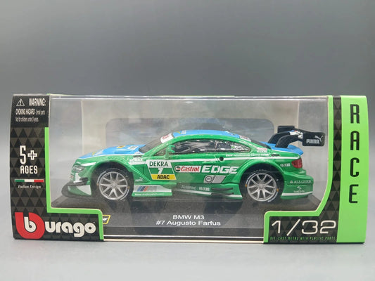 Bburago   BMW M3  Green #7 Agusto Farfus