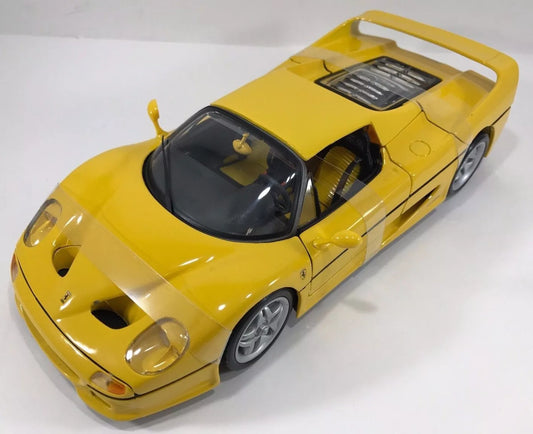 Bburago  Race & Play Ferrari F-50  Yellow