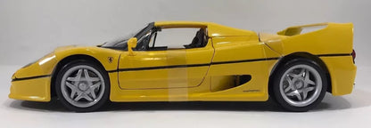 Bburago  Race & Play Ferrari F-50  Yellow