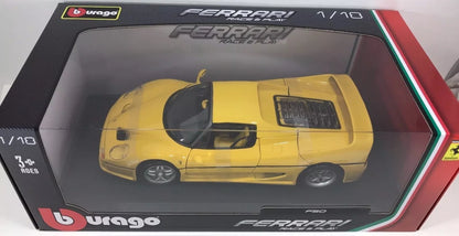 Bburago  Race & Play Ferrari F-50  Yellow