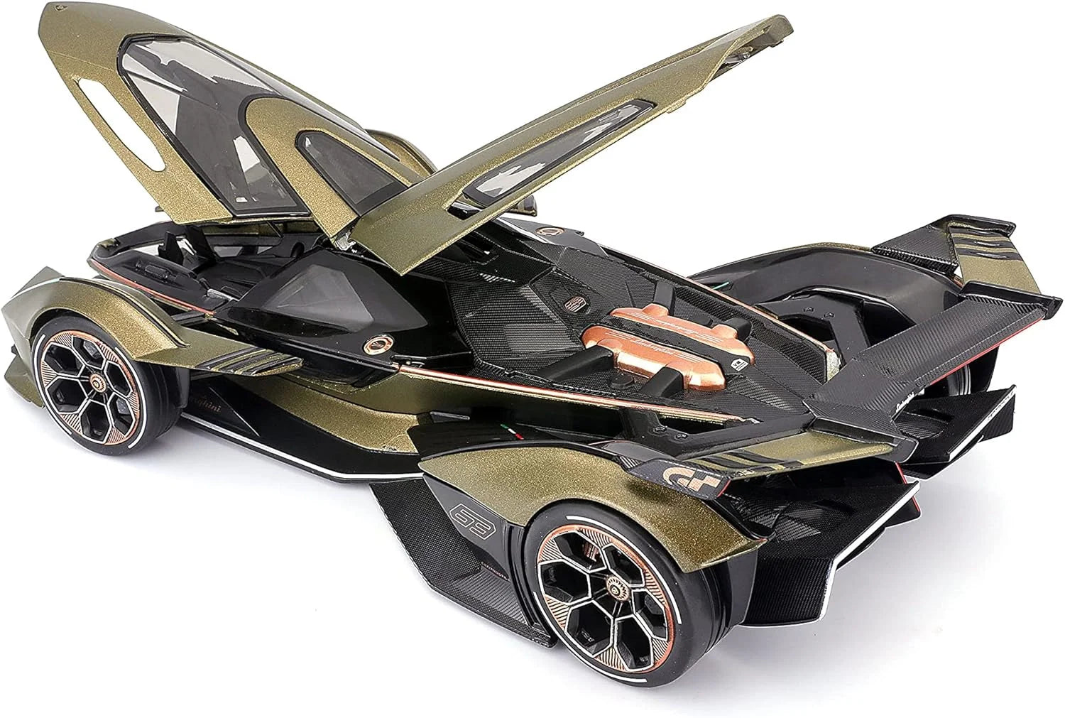 Maisto   Lamborghini V12 Vision Gran Turismo  Olive Green & Black