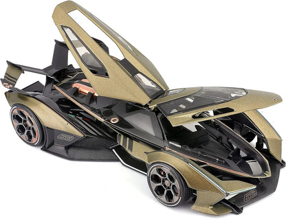 Maisto   Lamborghini V12 Vision Gran Turismo  Olive Green & Black