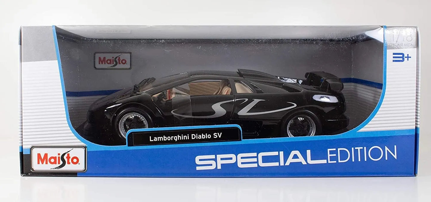 Maisto Special Edition  Lamborghini Diablo SV  Black 