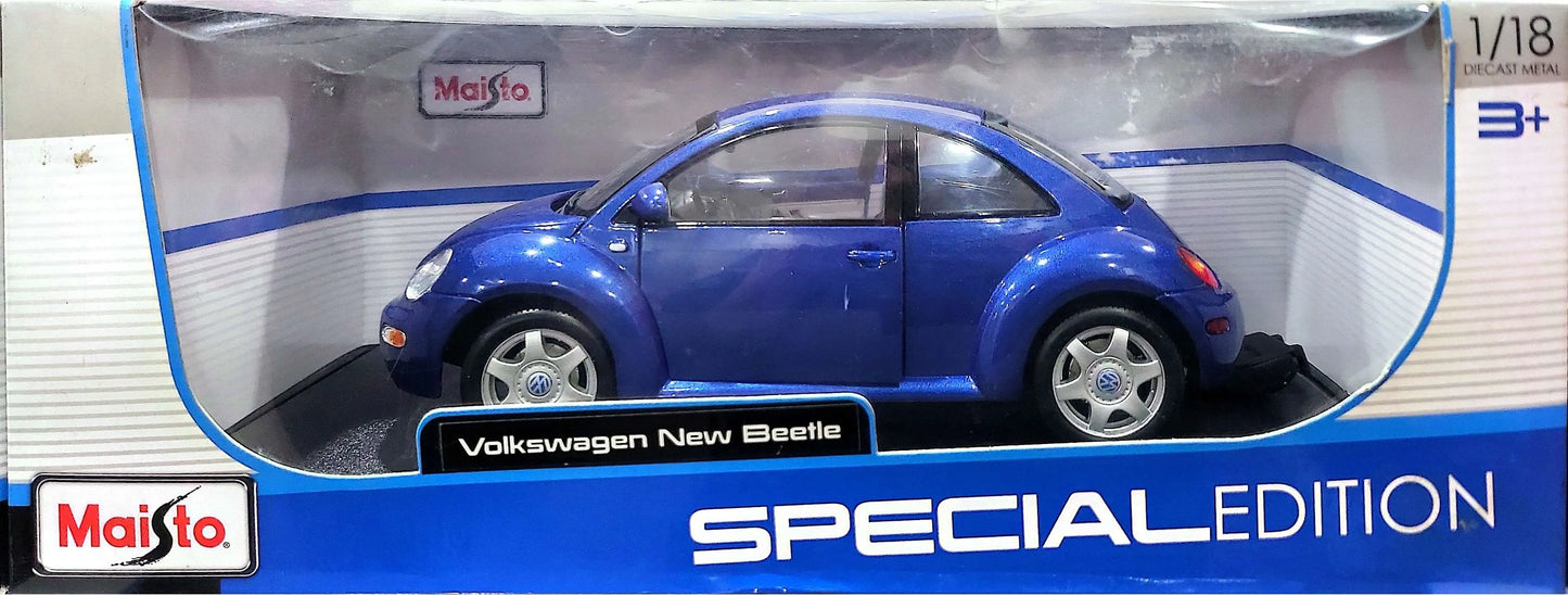 Maisto Special Edition  Volkswagen New Beetle  Blue 