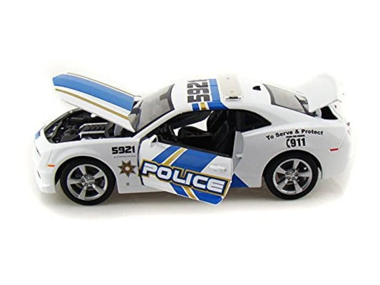 Maisto  Special Edition Chevrolet Camaro SS  White Police Edition