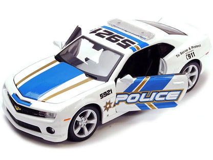 Maisto  Special Edition Chevrolet Camaro SS  White Police Edition