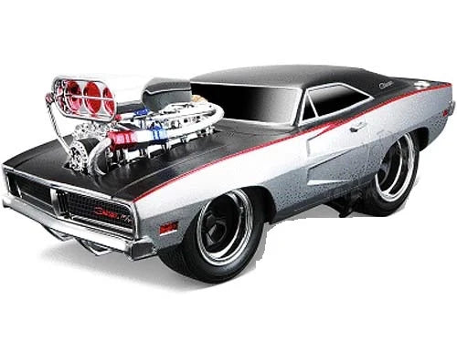 Maisto  Muscle Machine  Dodge   Charger R/T 1969 Silver