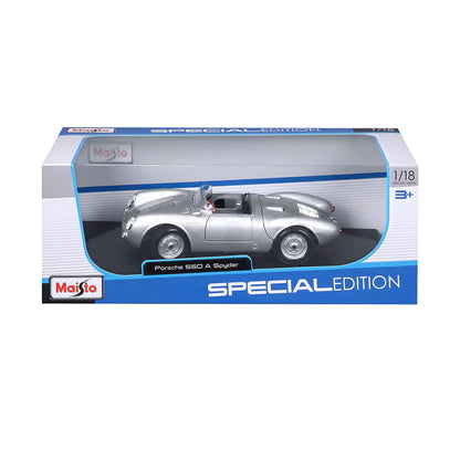Maisto  Special Edition Porsche 550 A Spyder  Silver