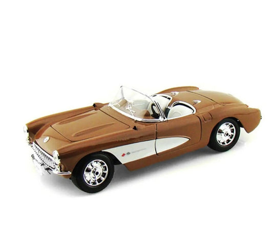Maisto  Special Edition Chevrolet Corvette  1957 Brown Gold