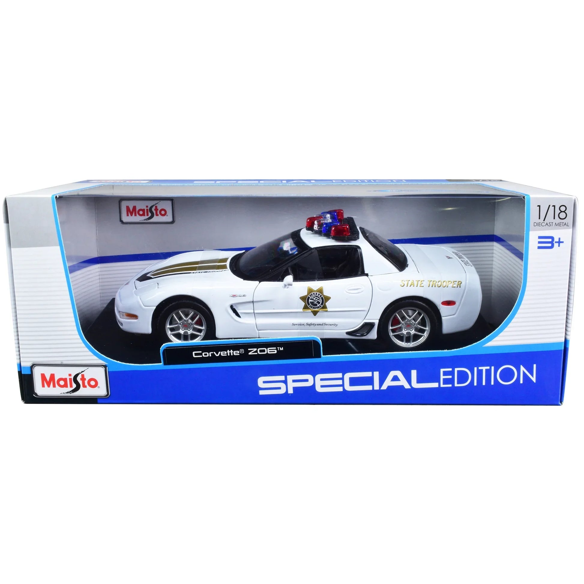 Maisto  Special Edition Corvette Z06  White