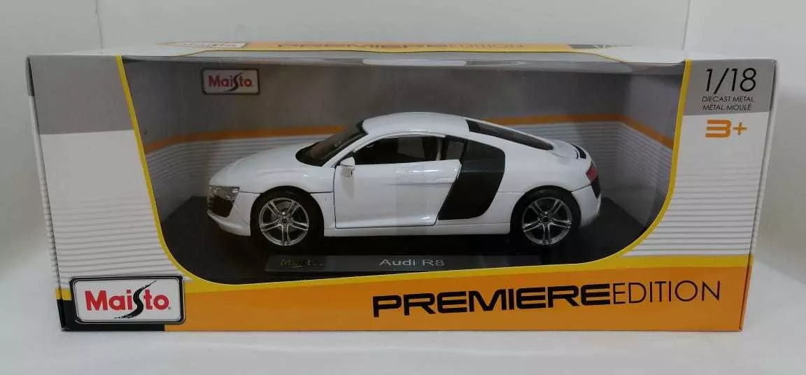 Maisto  Premiere Edition Audi R8  White