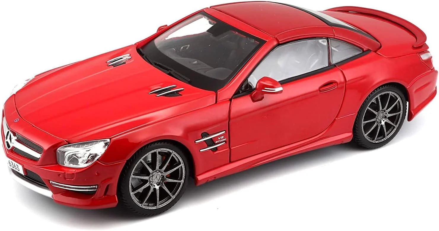 Maisto  Premiere Edition Mercedes-Benz SL 63 AMG Hard Top  Red