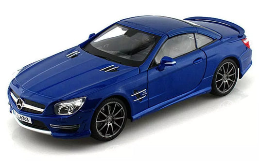 Maisto  Premiere Edition Mercedes-Benz Sl-63 AMG Hard Top  Blue