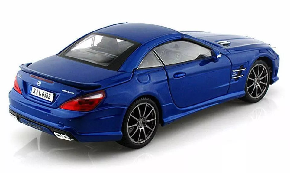 Maisto  Premiere Edition Mercedes-Benz Sl-63 AMG Hard Top  Blue