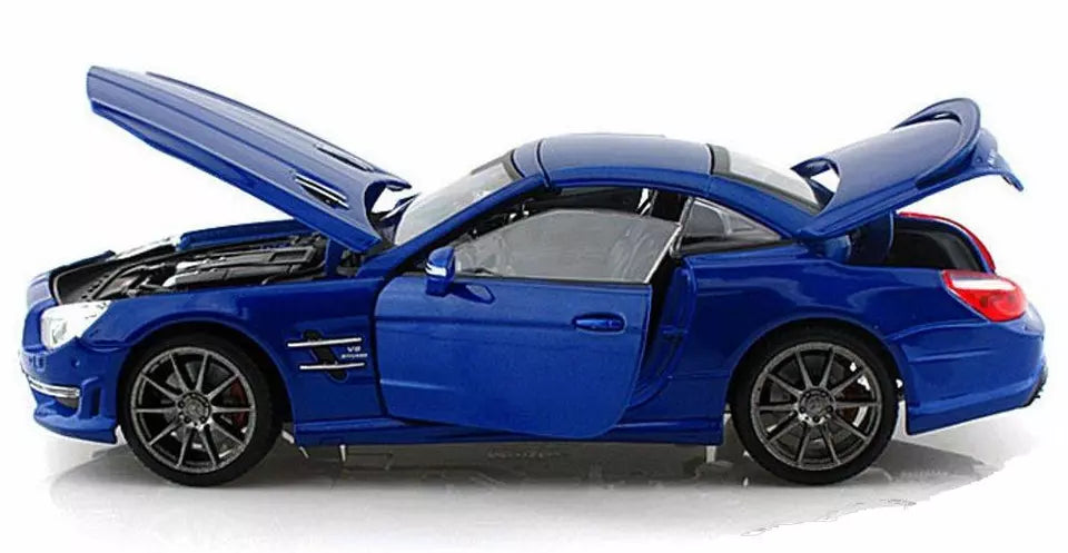 Maisto  Premiere Edition Mercedes-Benz Sl-63 AMG Hard Top  Blue