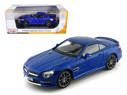 Maisto  Premiere Edition Mercedes-Benz Sl-63 AMG Hard Top  Blue