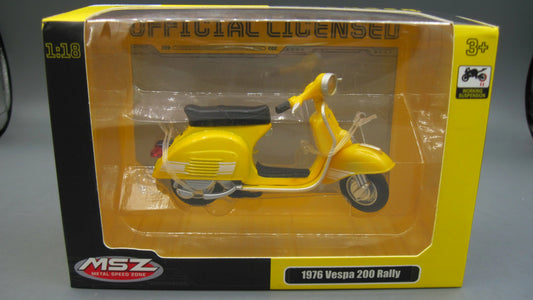 MSZ   Vespa 200 Rally 1976 Yellow