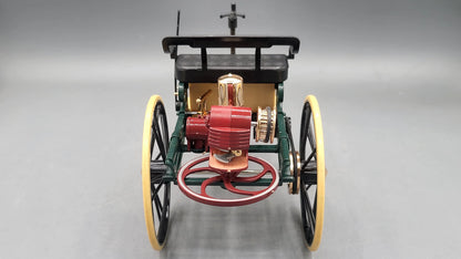 Mercedes Classical Car (Benz Motorwagen) 1886 Maroon, Green