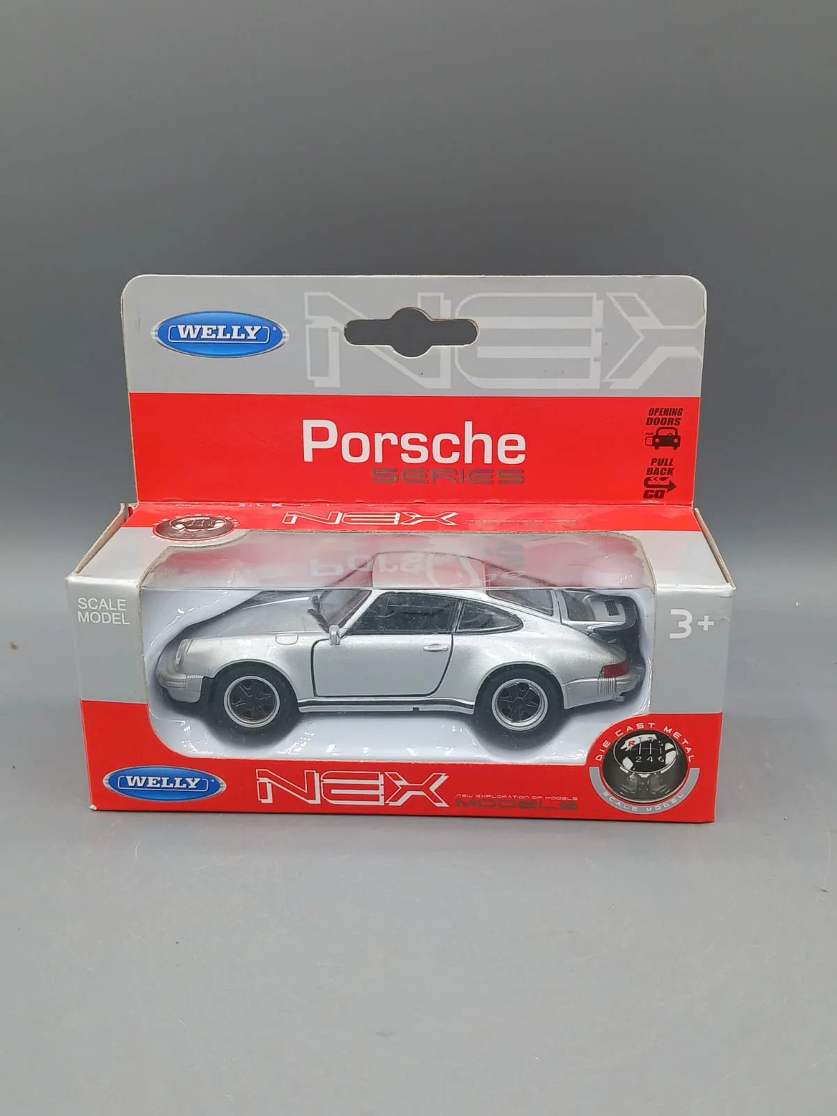 Welly   Porsche 911 Turbo  Silver