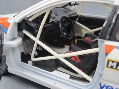 Bburago   Ford  Focus Sports Car  White & Blue