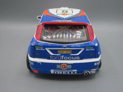 Bburago   Ford  Focus Sports Car  White & Blue