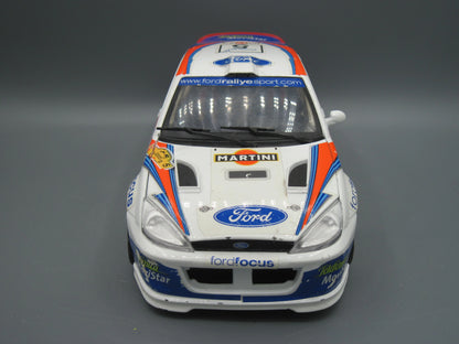 Bburago   Ford  Focus Sports Car  White & Blue