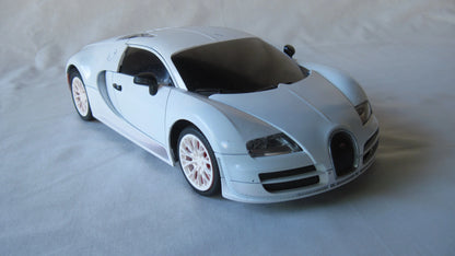 China   Bugatti RC Toy car  White
