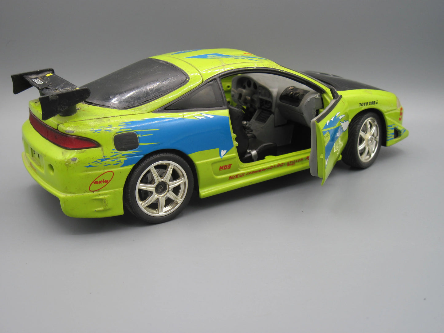ERTL  Racing Champions Mitsubishi Eclipse 1995 Green FNTF