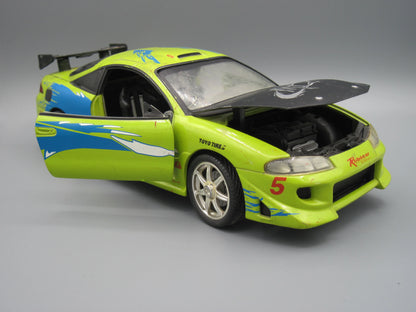 ERTL  Racing Champions Mitsubishi Eclipse 1995 Green FNTF