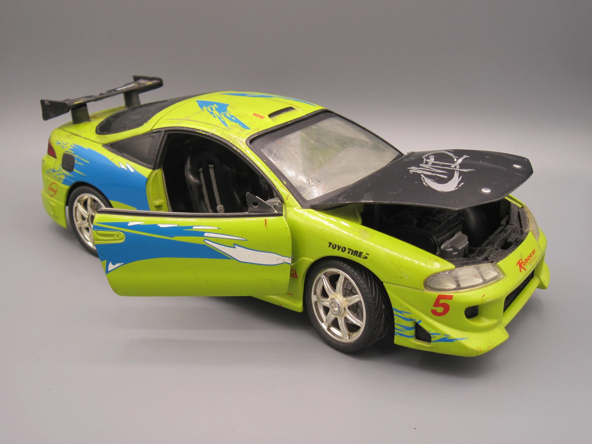 ERTL  Racing Champions Mitsubishi Eclipse 1995 Green FNTF