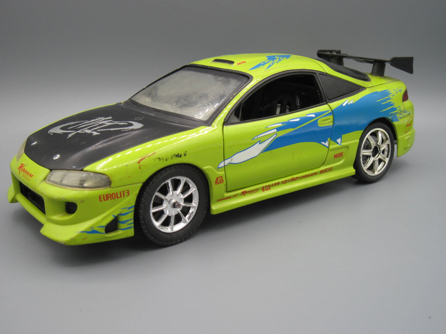 ERTL  Racing Champions Mitsubishi Eclipse 1995 Green FNTF