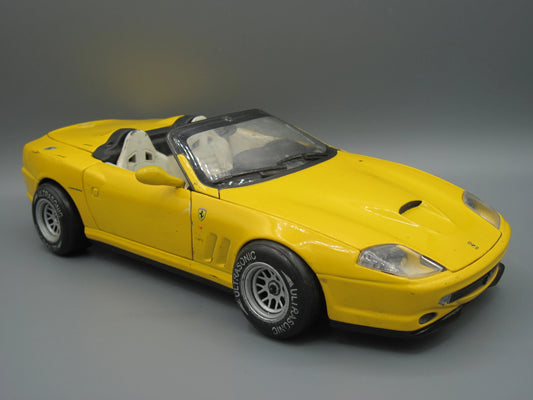 Hot Wheels  Special Edition Ferrari 550 Barchetta  Yellow
